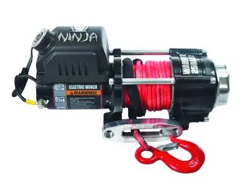 Warrior Ninja 2500 12 volt Synthetisch touw Geprüft