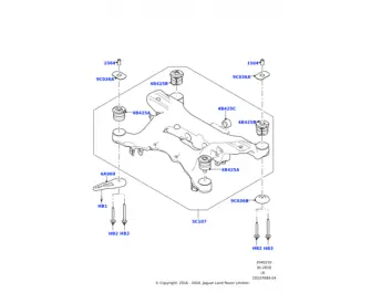 dwarsbalk REAR FLOOR Range rover Sonderangebot