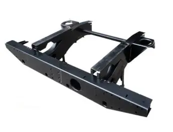 Kracherpreis REAR CROSS MEMBER WITH 900MM EXTENSIONS WITH SPRING SEATS - DEF TD5 ALLMAKES
