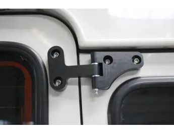 Online Kaufen FerroForcia rear door hinge set (assembled / black anodized)