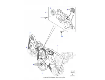 LAND ROVER TENSIONER Neu Im Sortiment