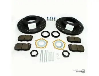 90,110,130 POWERspec Front VENTED Kit (94-16) - Without wheel bearing kit Preiswert