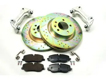 TF 340MM BIG BRAKE UPGRADE FERODO PADS/TF CDG DISCS - D3/D4/RRS Sale