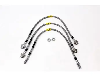 Heißes Angebot TF GOODRIDGE +2" EXT BRAKE HOSE KIT D1 no ABS 1994 to 1998 3 LINE KIT