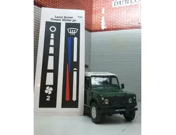 Neu Labels voor de bediening van de verwarming en ventilator in het dashboard MTC6007 MTC6006 Land Rover Defender