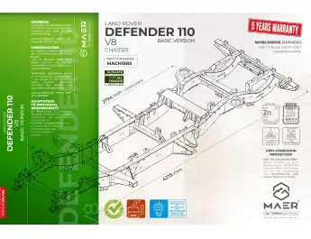 Land Rover Defender 110 V8 BASIC Expressversand