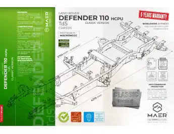 Land Rover Defender 110 Td5 HCPU CLASSIC Schneller Versand