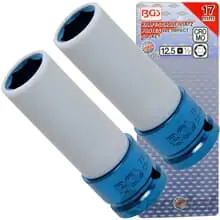 Direkt Vom Hersteller 2x BGS FELGEN-SCHLAGSCHRAUBER-NUSS SW 17mm RADBOLZEN IMPACT RADNUß SCHON-EINSATZ