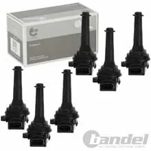 6x SKV ZÜNDSPULE 4 POLIG passend für VOLVO S80 I (184) XC90 I (275) Neue Ware