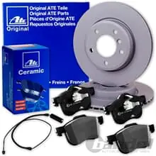 Zertifiziert ATE BREMSSCHEIBEN 296mm+ CERAMIC BELÄGE VORNE passend für BMW 5er E39 Limo+Kombi