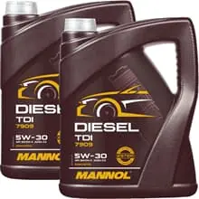 10L MANNOL SAE 5W30 Diesel TDI Motoröl passend für VW 505.01 BMW LL-04 MB 229.52 Letzte Chance