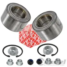 Zertifiziert 2x FEBI RADLAGER RADLAGERSATZ VORNE für AUDI A3 TT VW GOLF 4 BORA NEW BEETLE