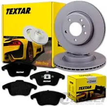 TEXTAR BREMSSCHEIBEN 300mm + BELÄGE VORNE passend für FORD GALAXY + S-MAX Preis Gesenkt