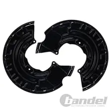 2x SPRITZBLECH VORNE passend für AUDI A3 8P 8P TT + VW GOLF 5 6 PASSAT 3C EOS Highlight