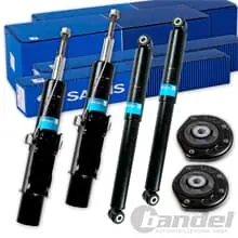 4x SACHS STOßDÄMPFER 2x DOMLAGER VORNE + HINTEN für MERCEDES SPRINTER VW CRAFTER Letzte Chance