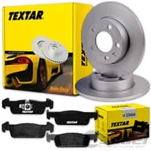 Ausverkauf TEXTAR BREMSSCHEIBEN 259mm + BELÄGE VORNE passend für DACIA LOGAN 2 + SANDERO 2