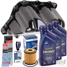 BOSCH ÖLFILTER+ÖLWANNE+ARAL 5W30 ÖL passend für SMART 450 451 452 0.6+0.7+0.8 Super-Preis