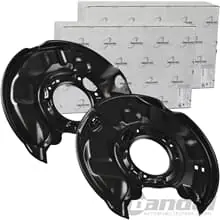 2x TRUCKTEC SPRITZBLECH BREMSSCHEIBE HINTEN passend für MERCEDES C-KLASSE W203 Top-Preis