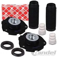 2x FEBI DOMLAGER + PROTECTION KIT VORNE für VW GOLF 5 6 PASSAT 3C TIGUAN TOURAN Aktuell