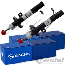 Neuheit 2x SACHS STOSSDÄMPFER VORDERACHSE passend für FORD FIESTA V JH JD MAZDA 2 DY