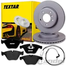 Neu TEXTAR BREMSSCHEIBEN 330mm BELÄGE VORNE passend für BMW E90 E91 E92 xDrive xi xd