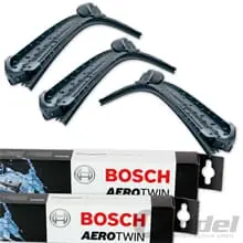 Günstig BOSCH AEROTWIN SCHEIBENWISCHER VORNE + HINTEN für VW GOLF 6 5K1 + SKODA YETI 5L