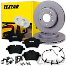 TEXTAR BREMSSCHEIBEN 294mm + BELÄGE VORNE PASSEND FÜR MINI R50 R53 R52 Markenprodukt