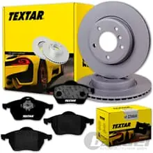 Sonderaktion TEXTAR BREMSSCHEIBEN 288mm + BELÄGE VORNE passend für AUDI A4 B5 8D Limo + Avant