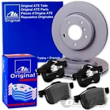 ATE BREMSSCHEIBEN 247mm + BELÄGE VORNE passend für PEUGEOT 205 nur 1.9 GTI Expressversand