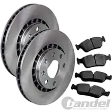 BREMSSCHEIBEN 281mm + BREMSBELÄGE VORNE passend für ALFA MITO FIAT BRAVO STILO Sonderangebot