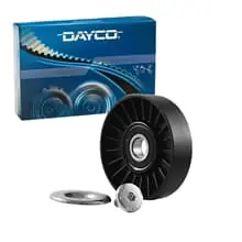 DAYCO UMLENKROLLE FÜHRUNGSROLLE KEILRIPPENRIEMEN passend für SAAB 9-3 9-5 Preis Gesenkt