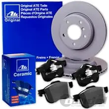 ATE BREMSSCHEIBEN 330mm + CERAMIC BELÄGE HINTEN passend für AUDI Q5 8R auch SQ5 Neu Im Sortiment