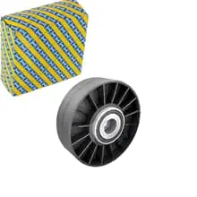 Sonderangebot SNR UMLENKROLLE FÜHRUNGSROLLE KEILRIPPENRIEMEN passend für AUDI 100 A6 A8 V8
