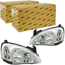 Sonderangebot 2xTYC H7/H7 SCHEINWERFER LINKS+RECHTS MIT LWR+MOTOR für OPEL CORSA C COMBO 03-05
