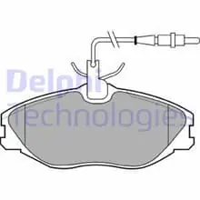 DELPHI BREMSBELÄGE SATZ VORDERACHSE FÜR CITROËN XSARA PEUGEOT 306 406 607 Sonderaktion
