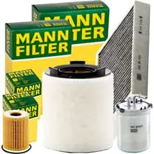 Sale MANN FILTER INSPEKTIONSPAKET passend für 1.2 TDI VW POLO 6R SKODA FABIA 2 IBIZA