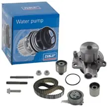 SKF ZAHNRIEMEN SATZ + WASSERPUMPE passend für AUDI A3 8V A4 B8 8K A5 A6 C7 TDI Neuheit