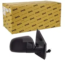 TYC AUßENSPIEGEL RECHTS SCHWARZ PASSEND FÜR VW POLO 337-0061 Heißes Angebot