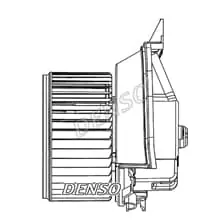 DENSO INNENRAUMGEBLÄSE GEBLÄSEMOTOR passend für DEA09203 Sichere Zahlung