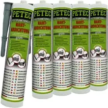 Bestseller 5x 310mL PETEC MULTIFUNKTIONELLE NAHTABDICHTUNG GRAU SCHWEIßNAHT VERSIEGELN