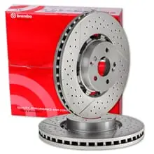 Preisknaller brembo BREMSSCHEIBEN 360mm passend für MERCEDES C E S 63 AMG W205 W213 W222 R231