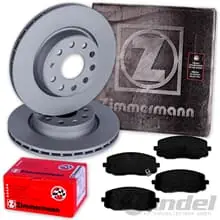 Sale ZIMMERMANN BREMSSCHEIBEN 241mm + BELÄGE VORNE passend für KIA PICANTO SA