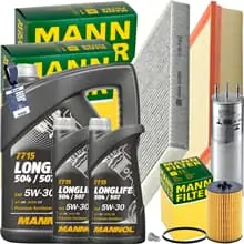 MANN INSPEKTIONSPAKET+7L MANNOL 507 5W-30 ÖL passend für VW T6 MULTIVAN 2.0 TDI Meistverkauft