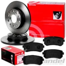 brembo BREMSSCHEIBEN 262mm + BELÄGE HINTEN passend für KIA RIO 2 YB Versand Am Gleichen Tag