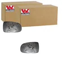 Preisreduziert 2x VAN WEZEL SPIEGELGLAS UNBEHEIZT passend für OPEL CORSA TIGRA LINKS+RECHTS