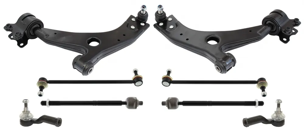 Neu Reparatursatz, Radaufhängung, VA, Konus 18 mm, ab Bj. 03/06, Ford, Volvo, inkl. Spurstangen, Koppelstangen