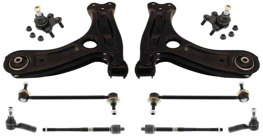 Aktuell Lenkersatz, Radaufhängung, Satz, Vorderachse links, Vorderachse rechts, SEAT, SKODA, VW