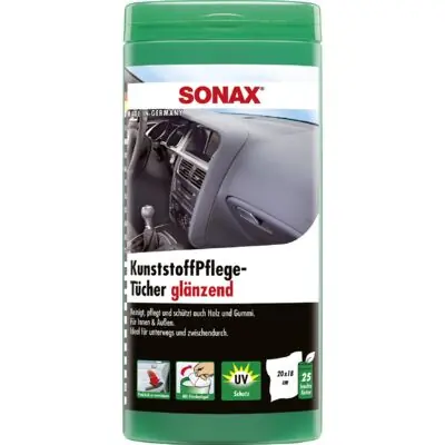 Sonax KunststoffPflegeTücher glänzend Box Angebot