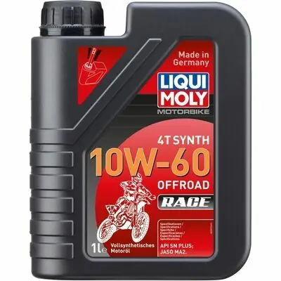Liqui Moly Motorbike 4T Synth 10W-60 Offroad Race Neu Im Sortiment