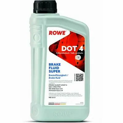 Kracherpreis ROWE HIGHTEC BRAKE FLUID SUPER DOT 4